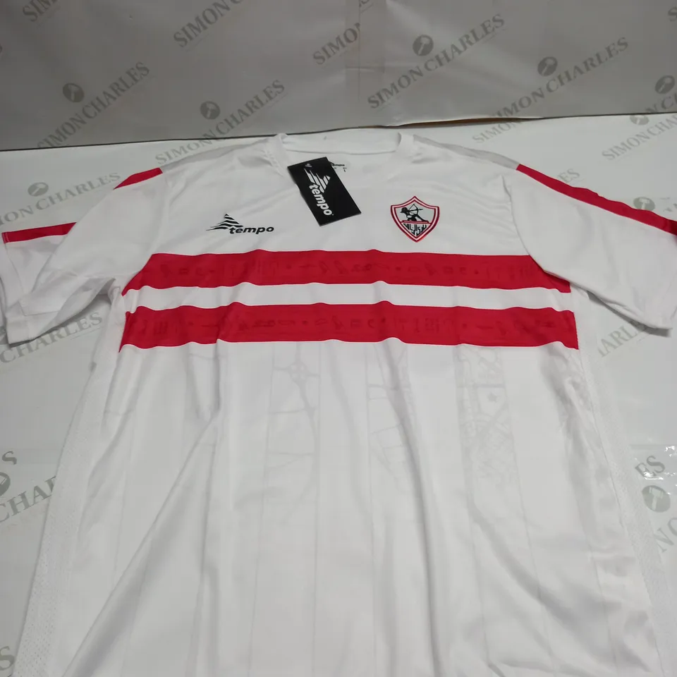 TEMPO ZAMALEK HOME MATCH JERSEY 22/23 - UK LARGE
