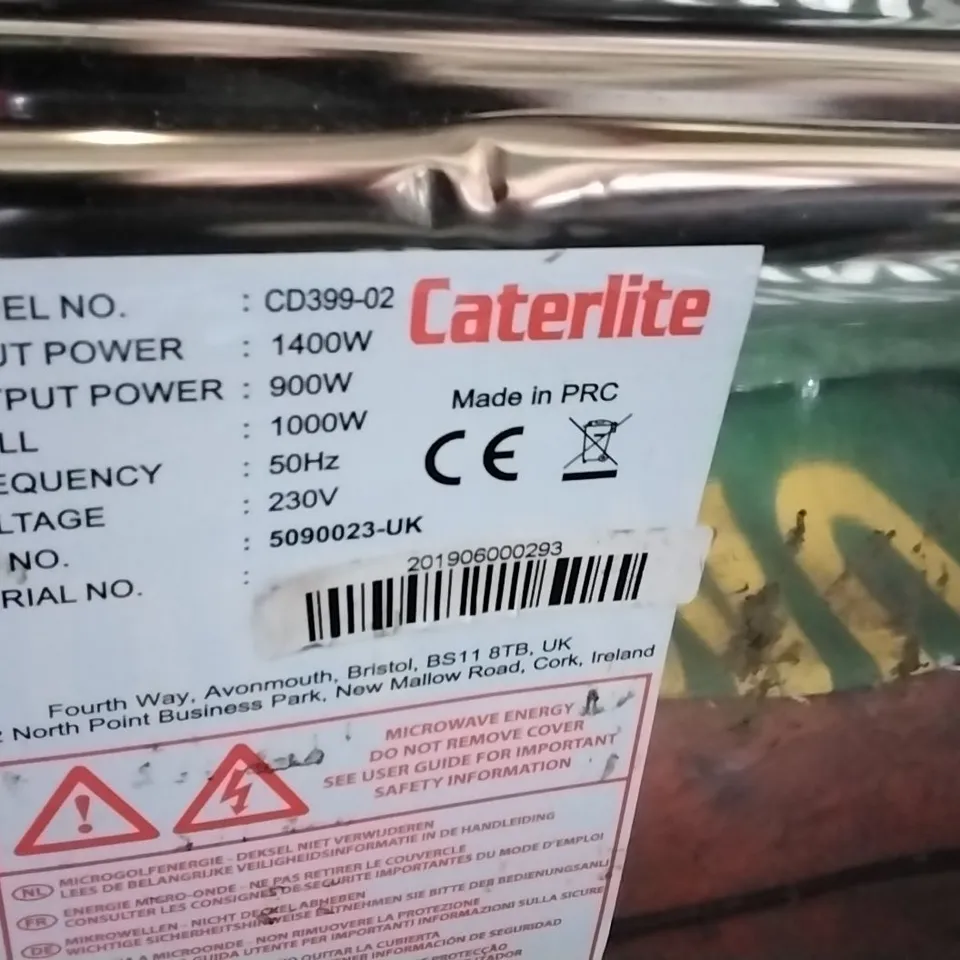 CATERLITE CD399-02 900W MICROWAVE