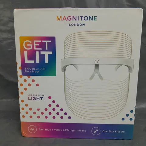 MAGNITONE GET LIT LED FACE MASK