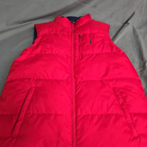 POLO RALPH LAUREN QUILTED PADDED GILET - SIZE UNSPECIFIED