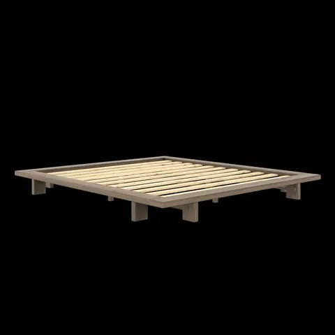 BOXED/WRAPPED JAPAN BED FRAME - 6FT SUPERKING, UNFINISHED (2 ITEMS)