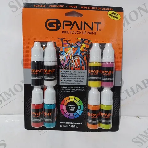 G-PAINT SET OF 8 BIKE TOUCH-UP PAINT