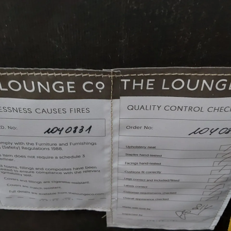 QUALITY BRITISH MADE LOUNGE Co EASY CHAIR GOLD FABRIC