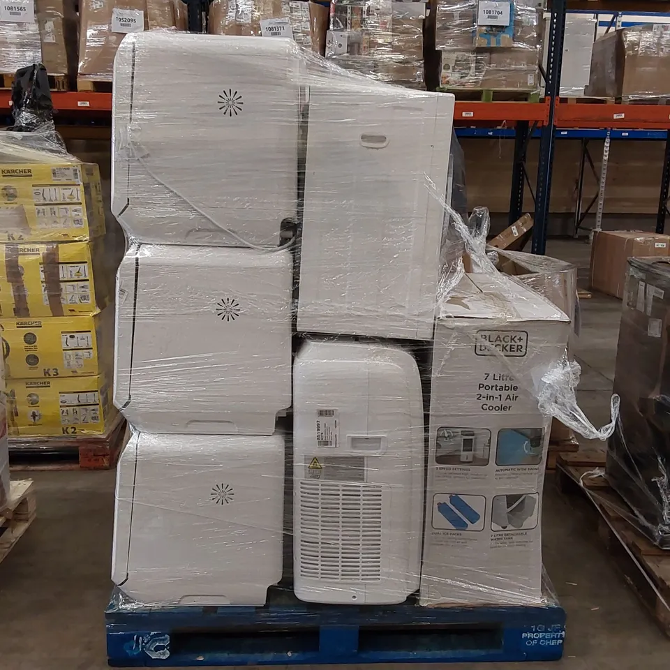 PALLET OF APPROXIMATELY 12 UNPROCESSED RAW RETURN HOUSEHOLD AND ELECTRICAL GOODS TO INCLUDE;