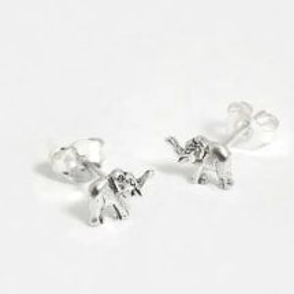 APPROXIMATELY 30 PAIRS OF KINGSLEY RYAN UNBOXED ELEPHANT STUDS STERLING SILVER