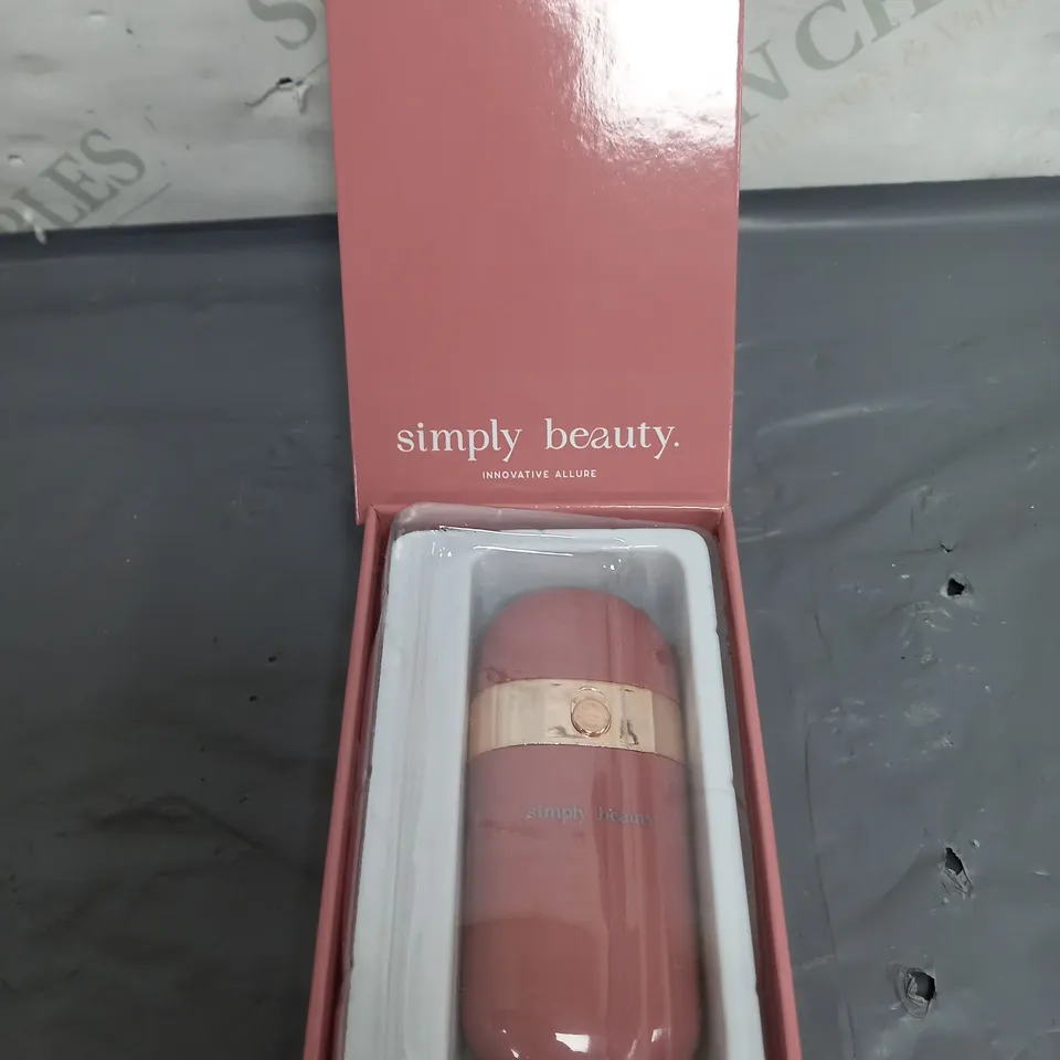 BOXED SIMPLY BEAUTY HAIRPOD DUAL HAIR REMOVER IN PINK