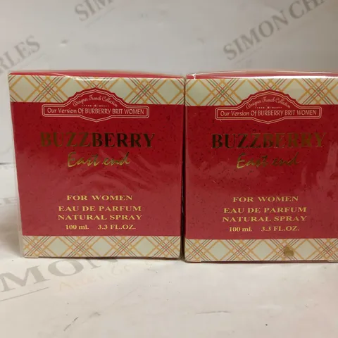 LOT OF 12 DFC BUZZ BERRY EAST END EDP 100ML