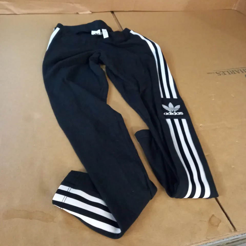 PAIR OF BLACK ADIDAS JOGGERS UK SIZE 10