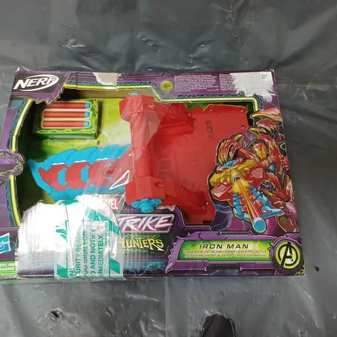 NERF MARVEL MECH STRIKE MONSTER HUNTERS IRON MAN MONSTER BLAST BLADE 