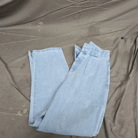 LUCY & YAK ADDISON JEANS – ORGANIC DENIM, LIGHTWASH BLUE, SIZE 30R