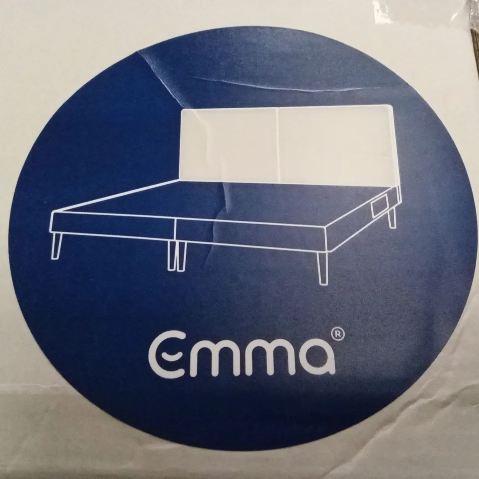 BRAND NEW BOXED EMMA BOX BED WITH HEADBOARD -150 x 200CM KING SIZE (3 BOXES)