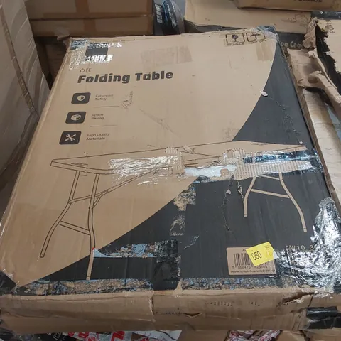BOXED KEPLIN 6FT FOLDING TABLE