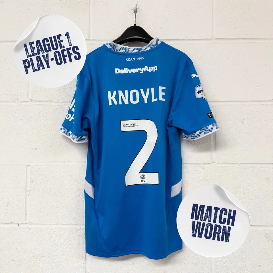 #2 - Kyle Knoyle - Play-Off Football Shirt 24/25 - Size M