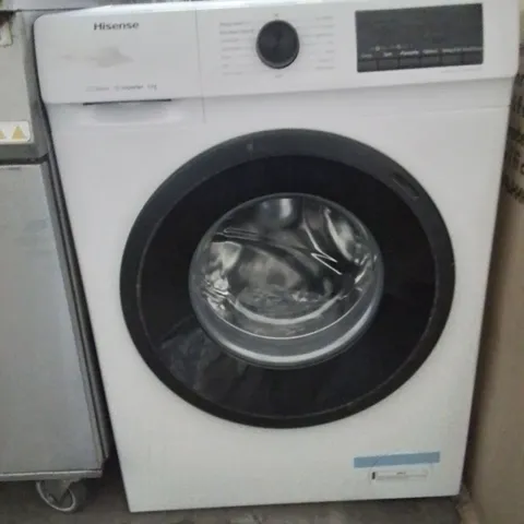 HISENSE-WFQP6012EVM-FREESTANDING-6 KG-FRONT LOAD DURABLE INVERTER WASHING MACHINE-STEAM WASH-QUICK WASH-15 WASHING PROGRAMS-1200 RPM-WHITE-ENERGY RATING C