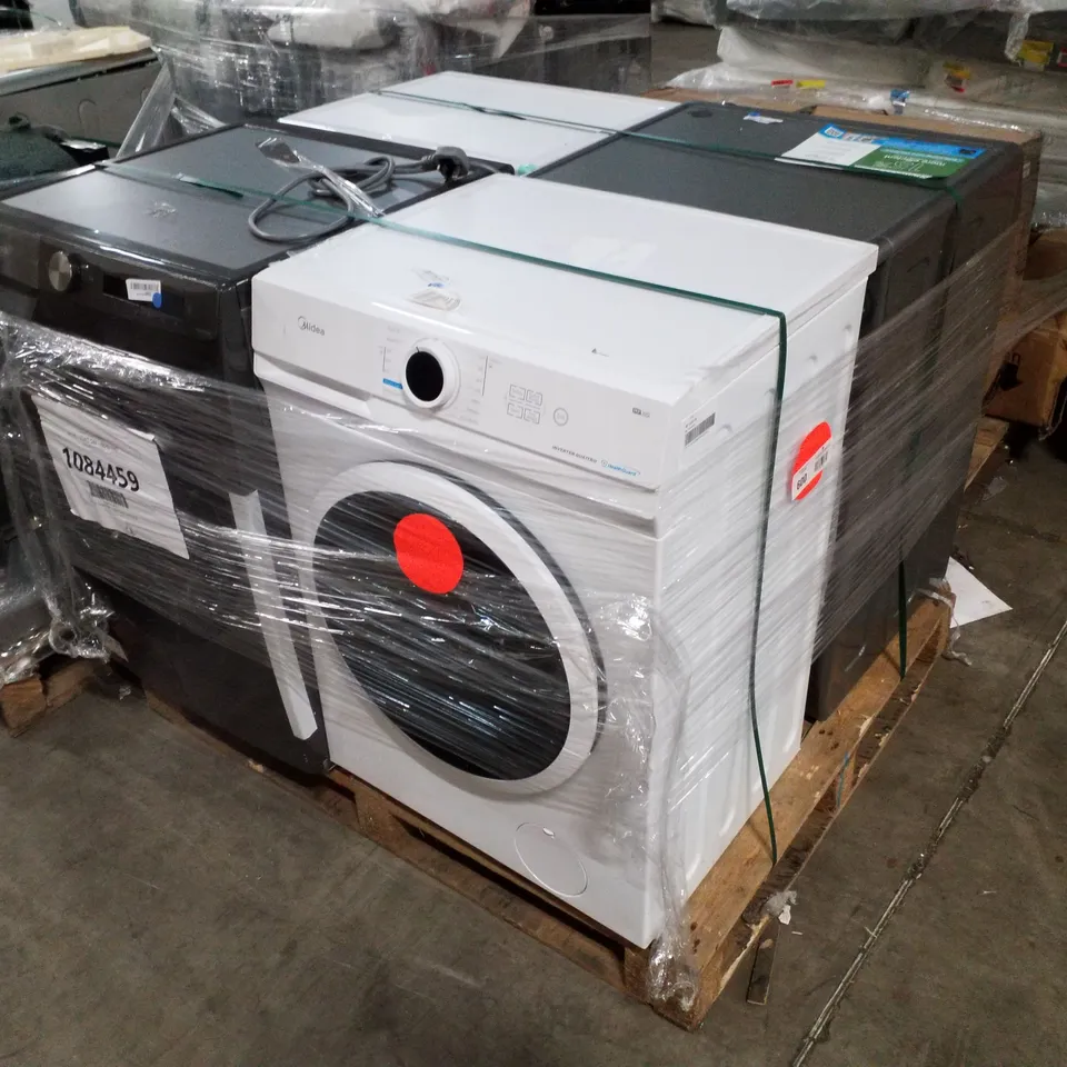 PALLET OF APPROXIMATELY 4 UNPROCESSED RAW RETURN WHITE GOODS TO INCLUDE;