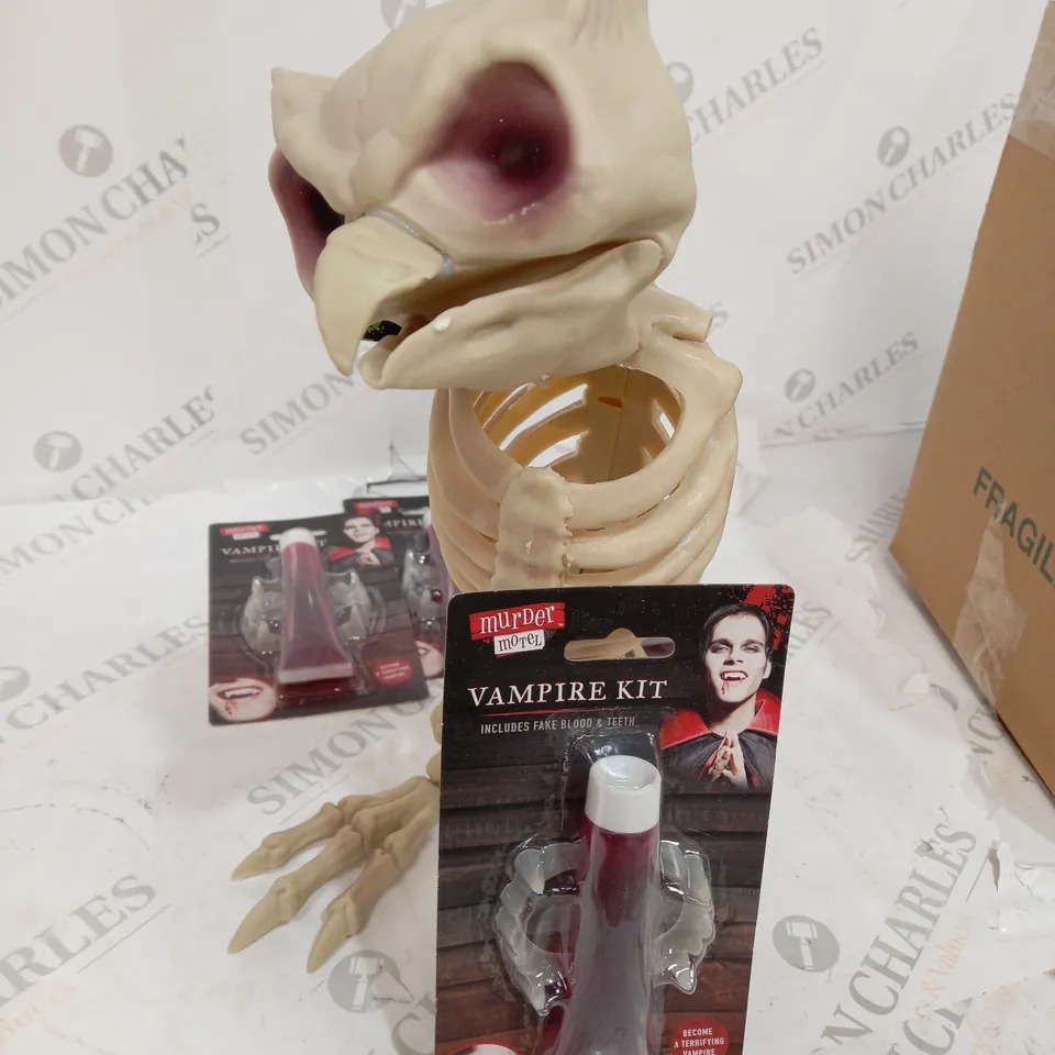 SKELETON ANIMAL AND 4 X VAMPIRE KITS 