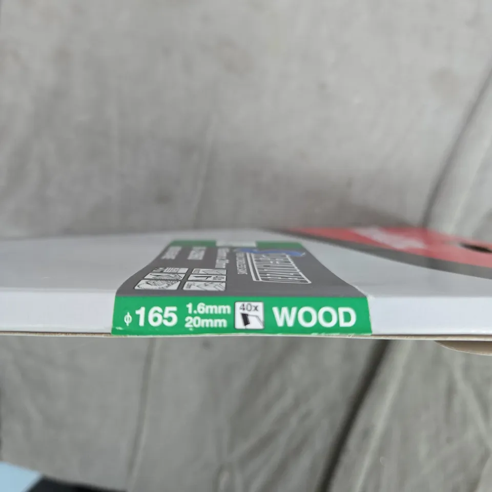 MAKITA CIRCULAR SAW BLADE 165MM, 20MM BORE – WOOD, 40 TEETH