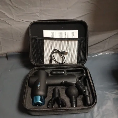 MUSCLEFLO MASSAGE GUN WITH HARD CASE