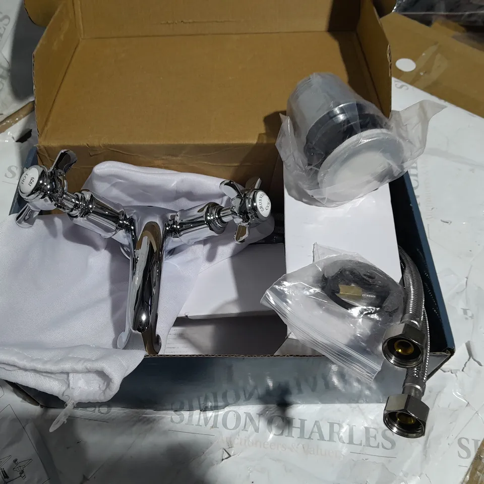 JTP GROSVENOR BASIN MIXER WITH POP WASTE