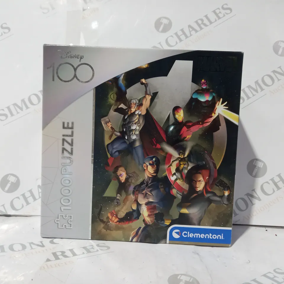 BOXED CLEMENTONI DISNEY 100 SPECIAL EDITION MARVEL 1000 PIECE PUZZLE RRP £14.99