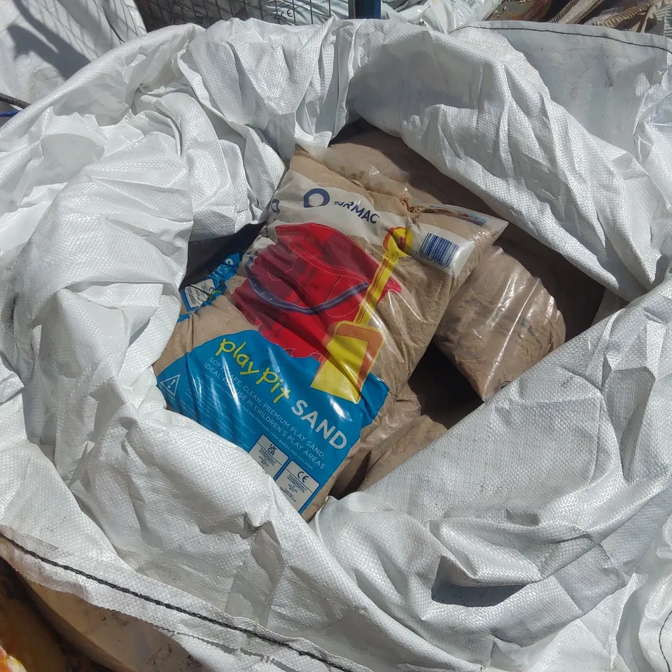 PALLET TO CONTAIN A LARGE QUANTITY OF PLAY SAND BAGS