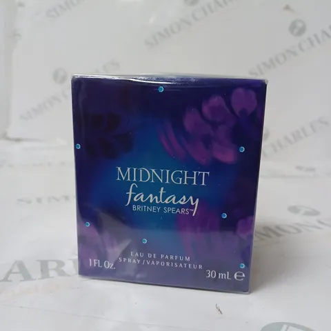 BOXED BRITNEY SPEARS MIDNIGHT FANTASY EAU DE PARFUM SPRAY 30ML 