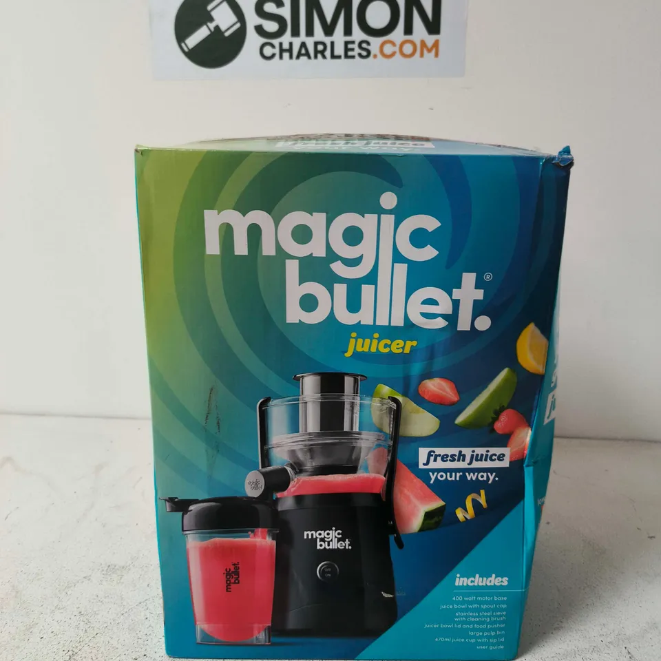 MAGIC BULLET JUICER