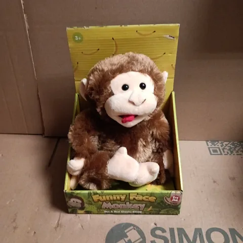 FUNNY FACE MONKEY PLUSH TOY 