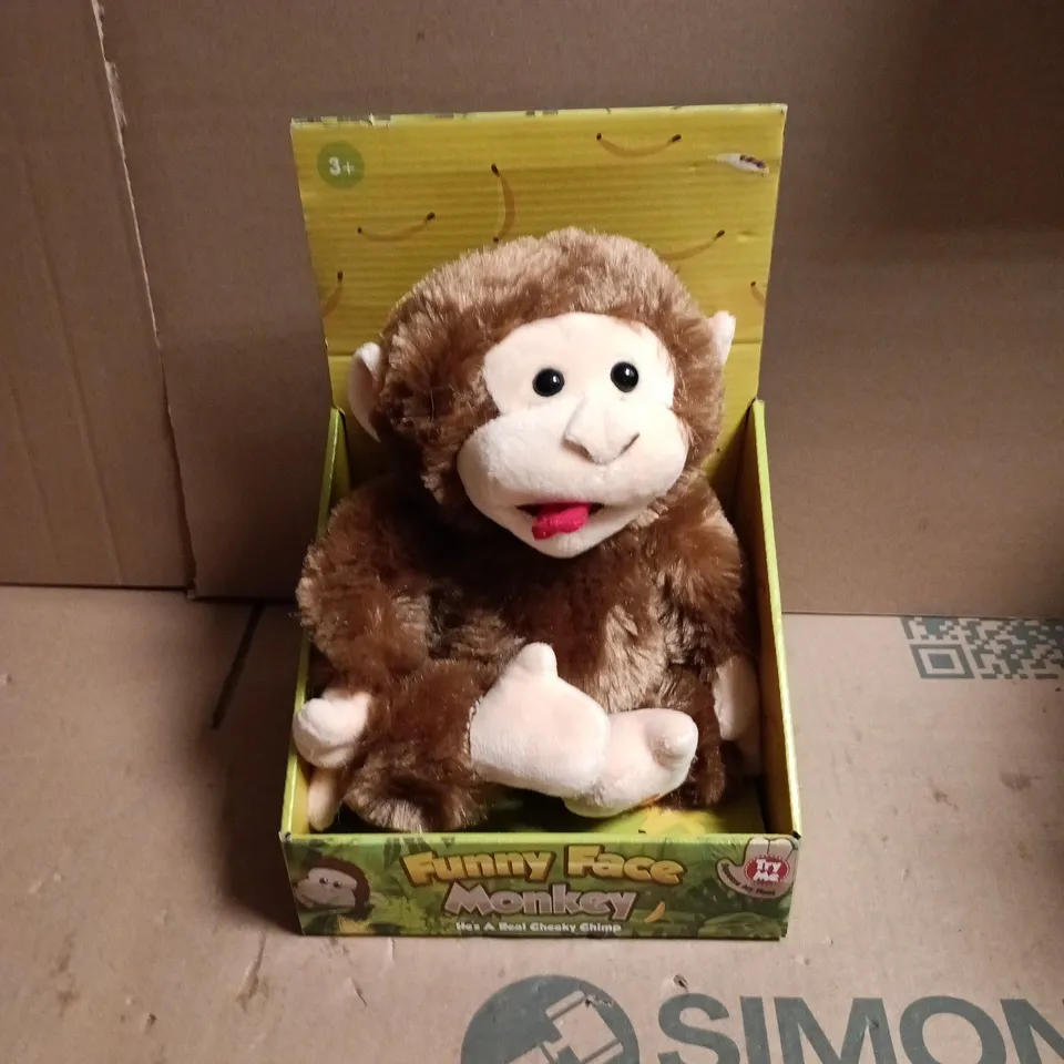 FUNNY FACE MONKEY PLUSH TOY 