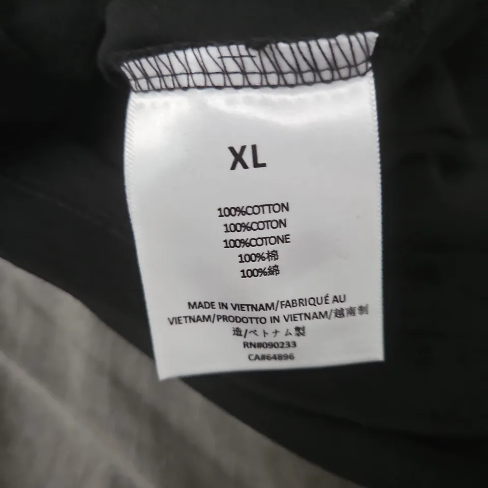 FEAR OF GOD ESSENTIALS T-SHIRT – BLACK – SIZE XL