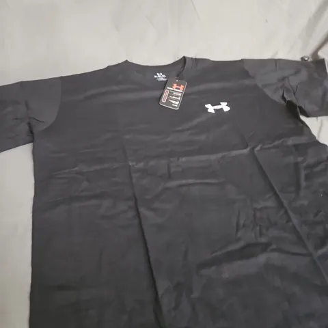 UNDER ARMOUR T-SHIRT – BLACK - SIZE XL