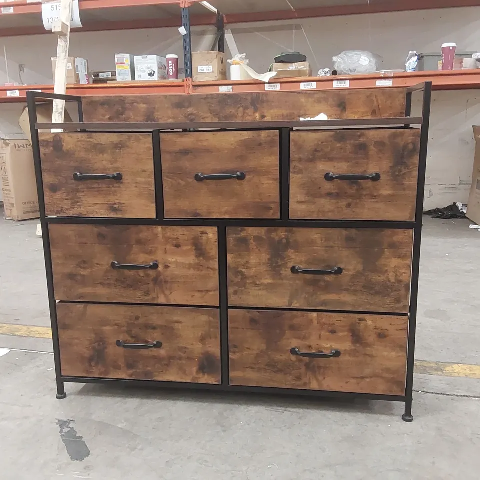 RUSTIC 4 + 3 DRAWER CABINET 