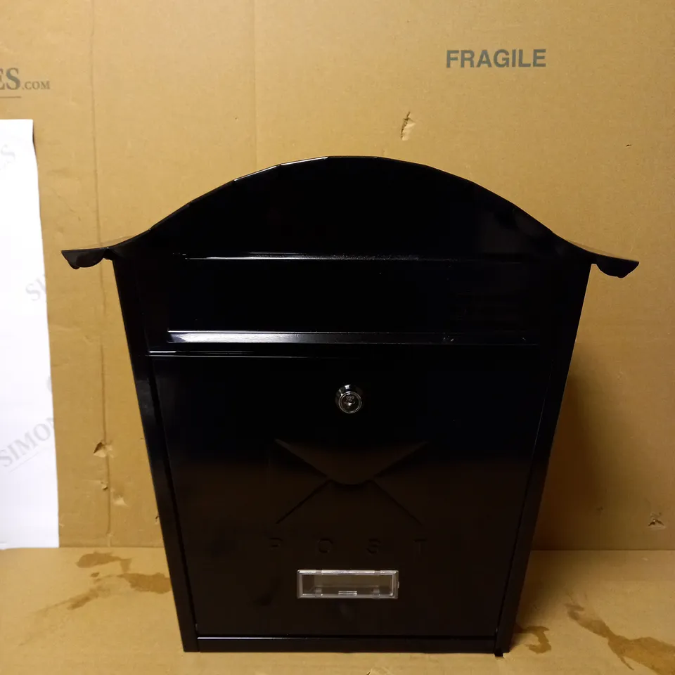 BURG-WACHTER CLASSIC WALL MOUNTED POST BOX - BLACK