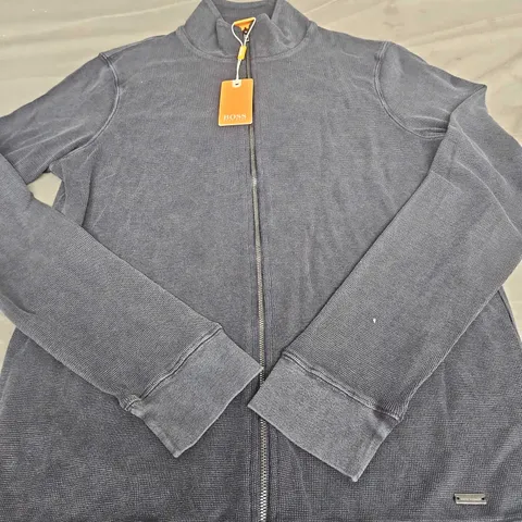 HUGO BOSS FULL ZIP JACKET SIZE LARGE