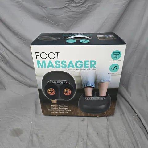 BOXED FOOT MASSAGER DEEP TISSUE WITH HEAT