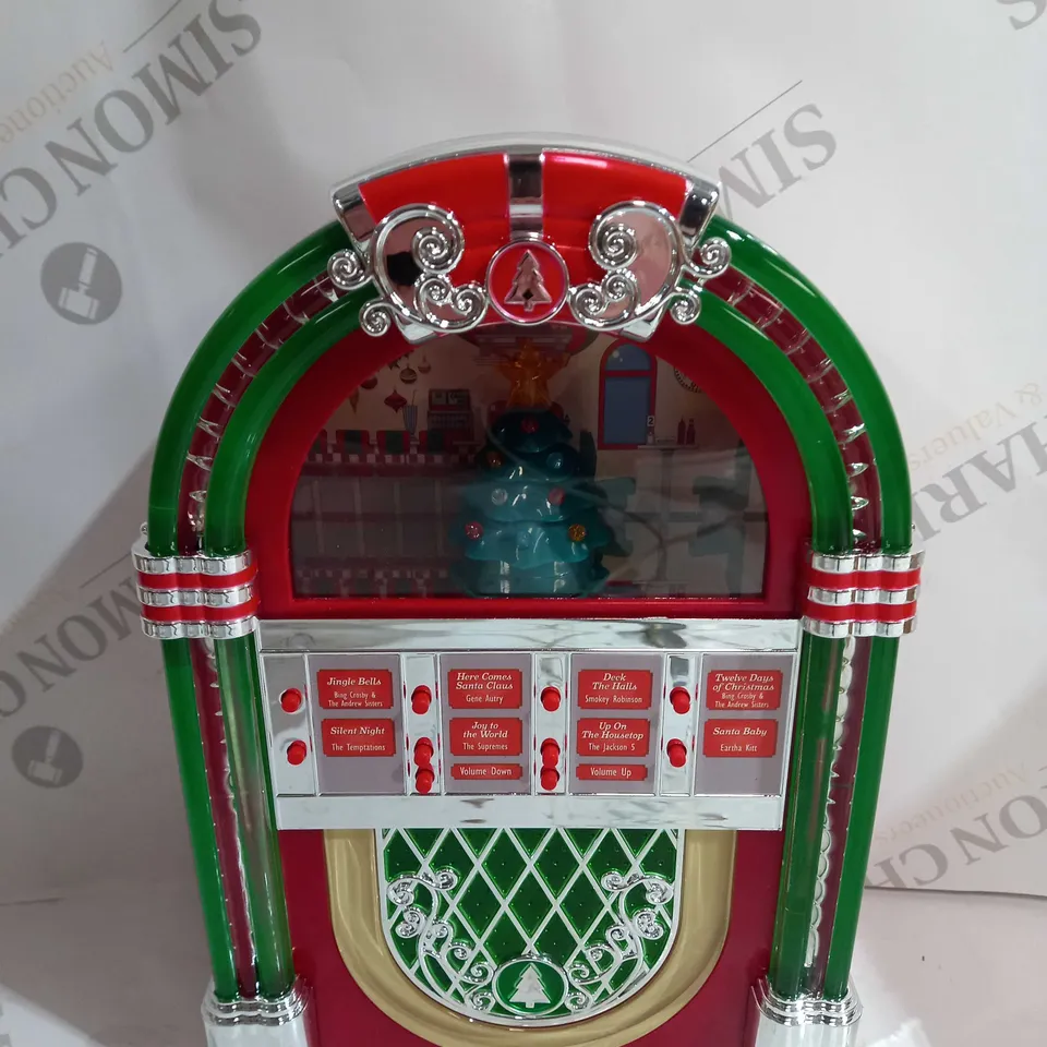 MR CHRISTMAS VINTAGE MUSICAL JUKEBOX