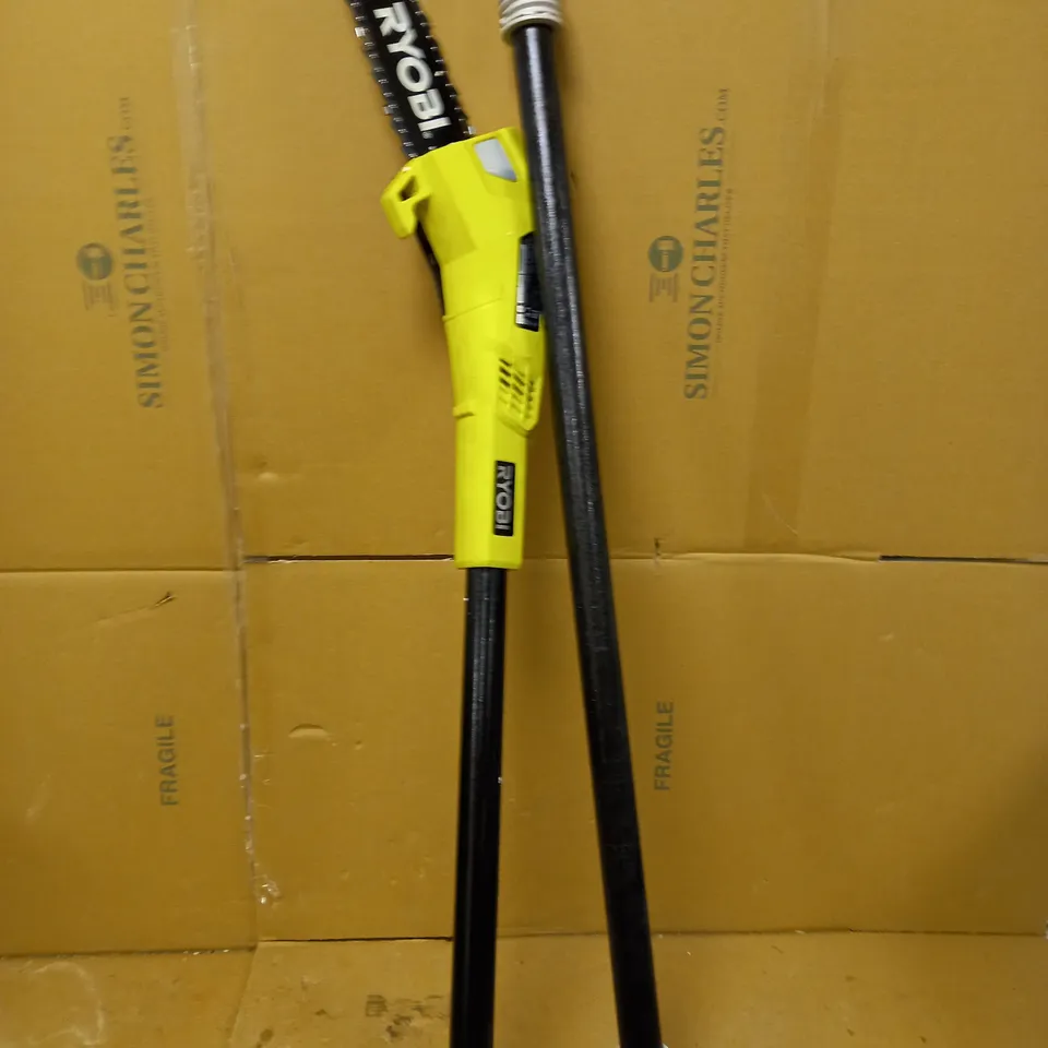 RYOBI CORDLESS POLE SAW