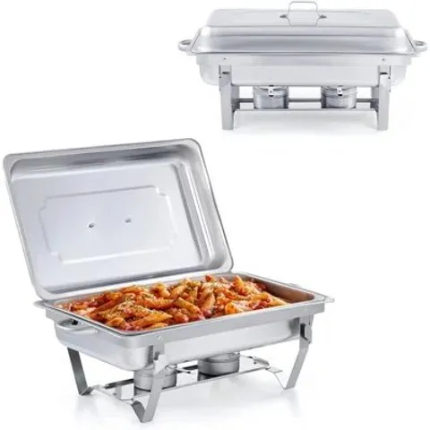 BOXED CHAFING DISH BUFFET SET CHAFER FOR CATERING FOOD PANS FUEL HOLDERS