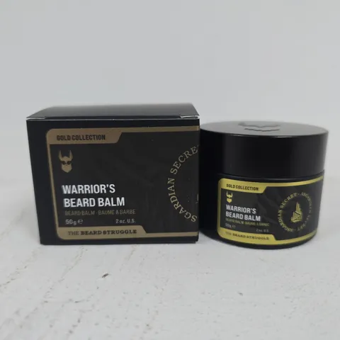 BOXED THE BEARD STRUGGLE WARRIOR’S BEARD BALM - GOLD COLLECTION (50G)