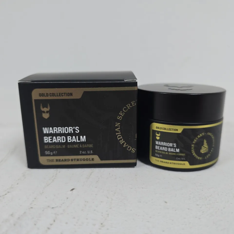 BOXED THE BEARD STRUGGLE WARRIOR’S BEARD BALM - GOLD COLLECTION (50G)