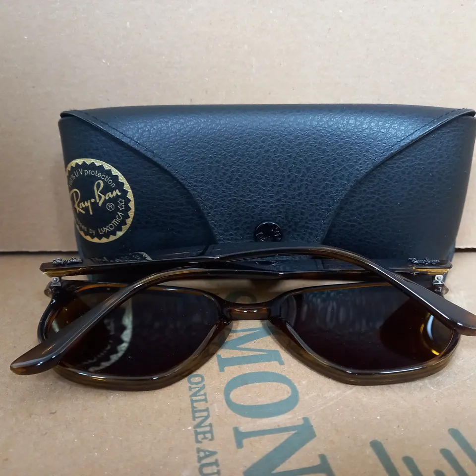 RAY-BAN IRREGULAR SUNGLASSES - HAVANA