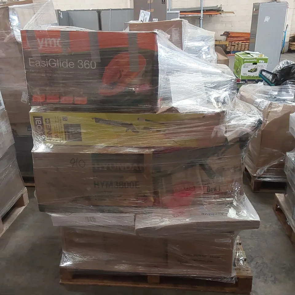 PALLET OF APPROXIMATELY 18 UNPROCESSED RAW RETURN HOUSEHOLD AND ELECTRICAL GOODS TO INCLUDE;