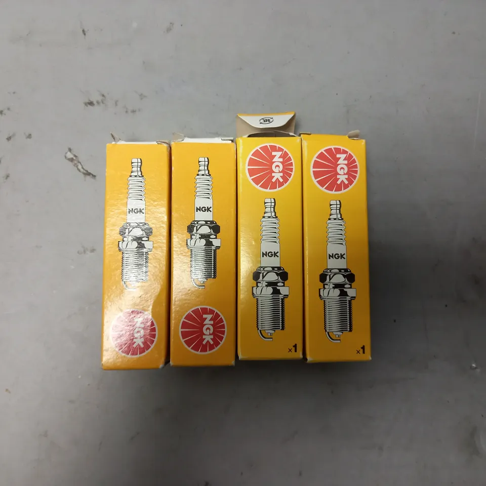 LOT OF 4 NGK SPARK PLUGS 