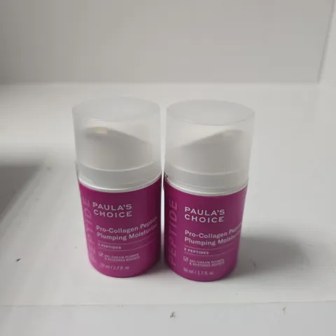 PAULA'S CHOICE PRO-COLLAGEN PEPTIDE PLUMPING MOISTURISERS β SET OF 2, 50 ML EACH
