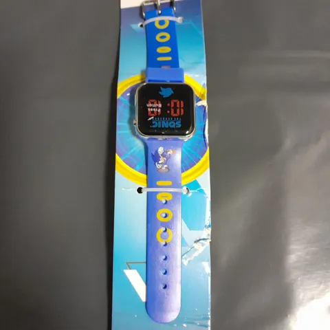 SONIC THE HEDGEHOG LED WATCH