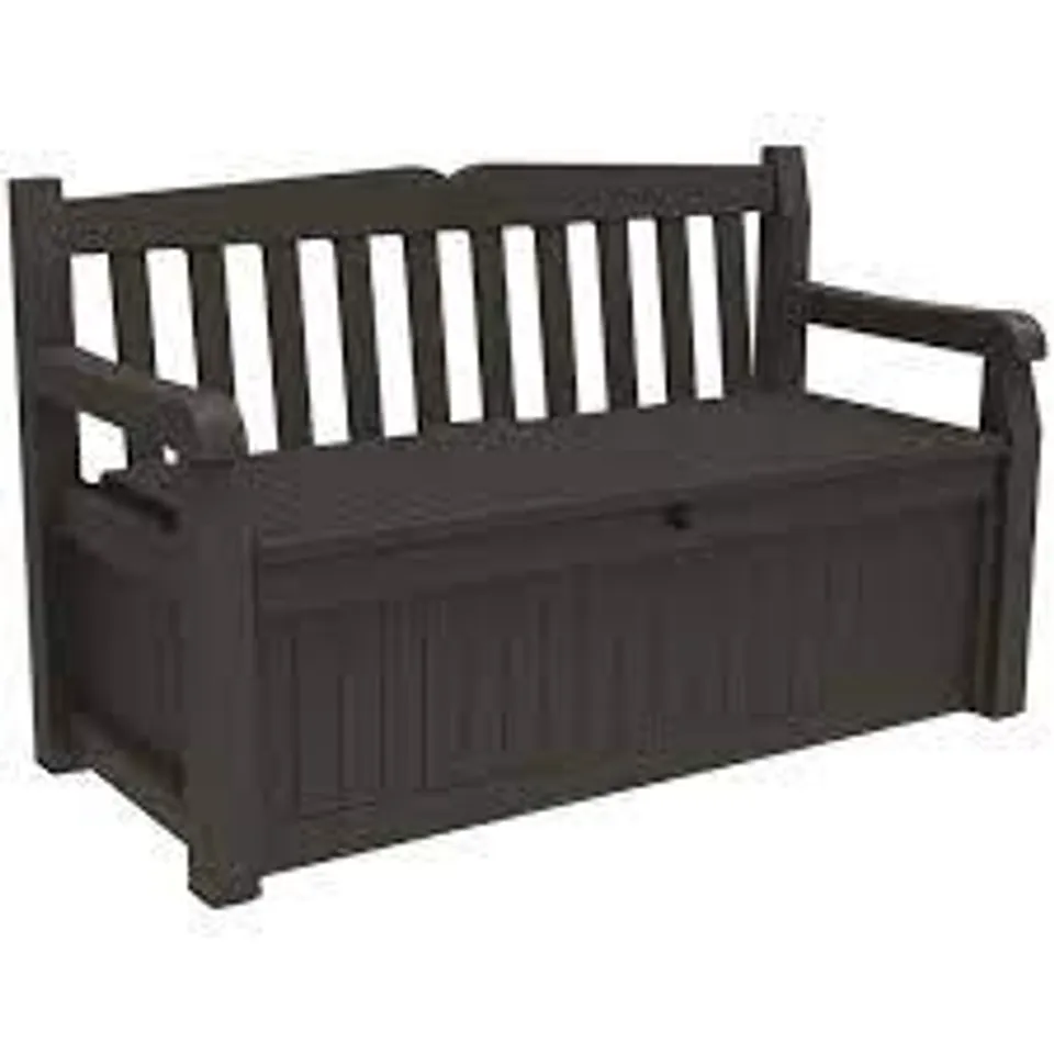 BOXED KETER EDEN STORAGE BENCH