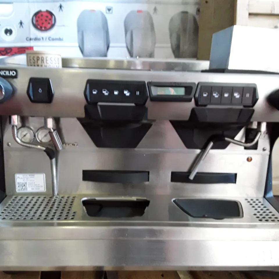 RANCILIO RAN7-2 COMMERCIAL 2 BARRISTA COFFEE MACHINE 