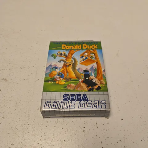 DONALD DUCK THE LUCK DIME CAPER SEGA GAME GEAR VIDEO GAME