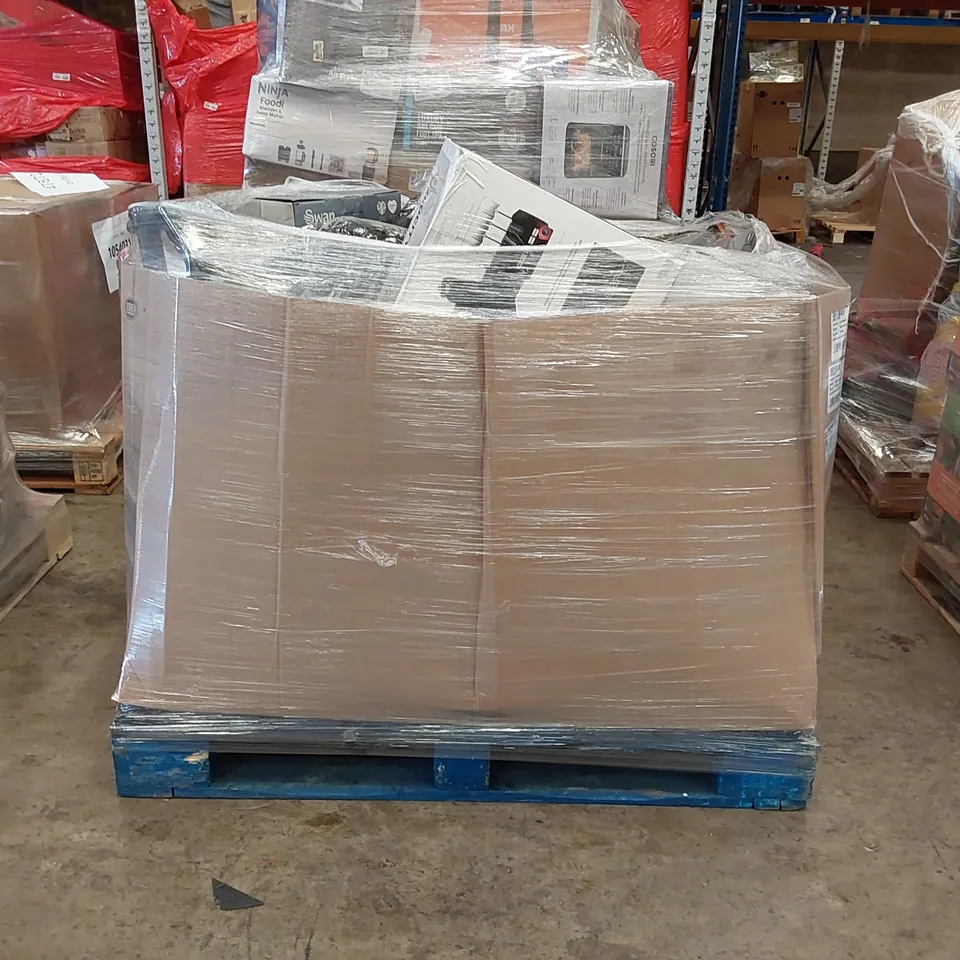 PALLET OF APPROXIMATELY 23 UNPROCESSED RAW RETURN HOUSEHOLD AND ELECTRICAL GOODS TO INCLUDE;