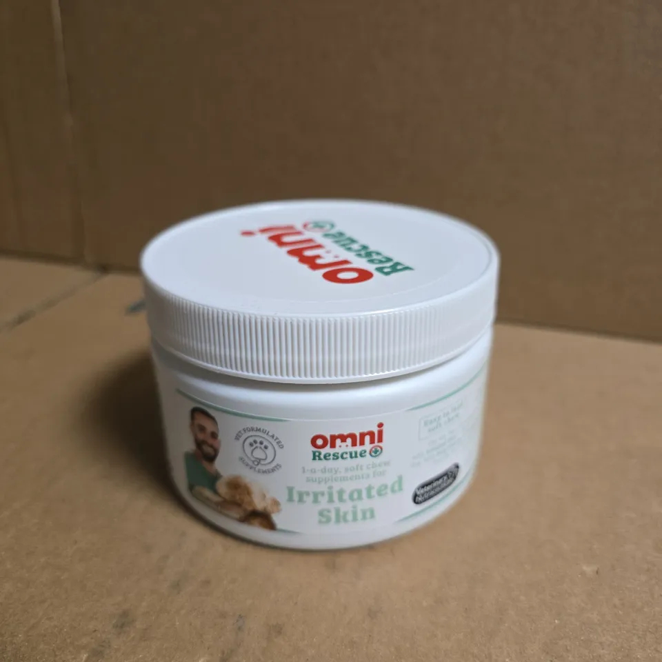 OMNI RESCUE IRRITATED SKIN DOG CHEW SUPPLEMENT